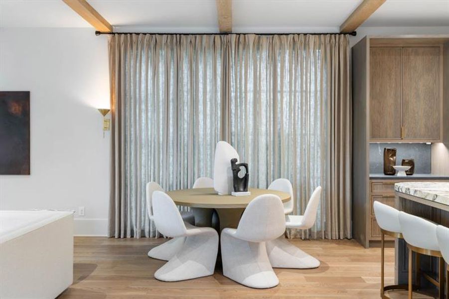 Furnished interior view inside a new home in , Atlanta (Image 55).