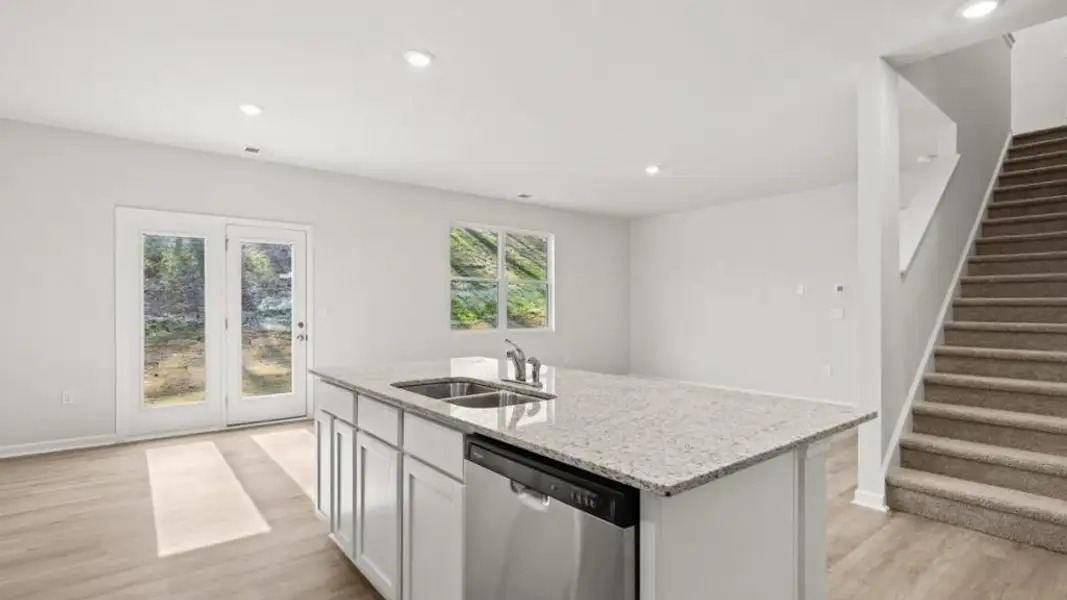 Furnished interior view inside a new home in Oconee Overlook, Gainesville (Image 3).