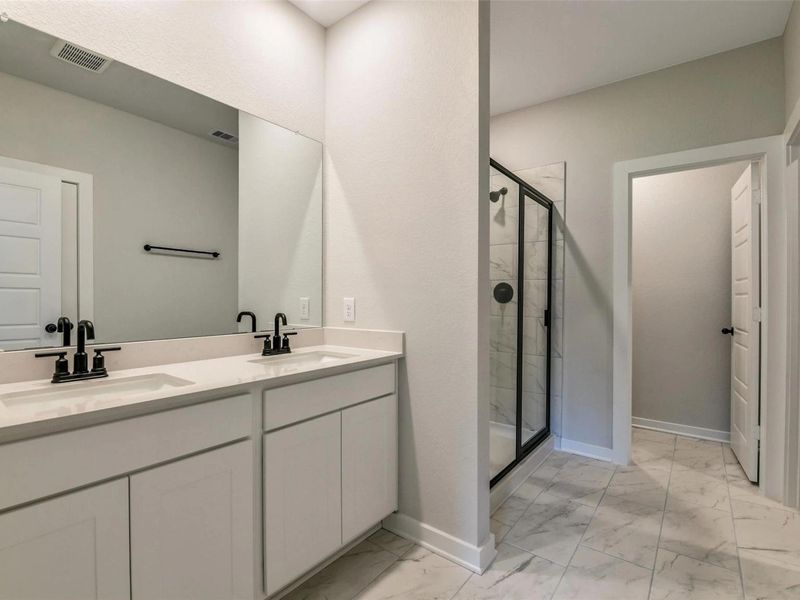 Furnished interior view inside a new home in Sundance Cove, Crosby (Image 8).