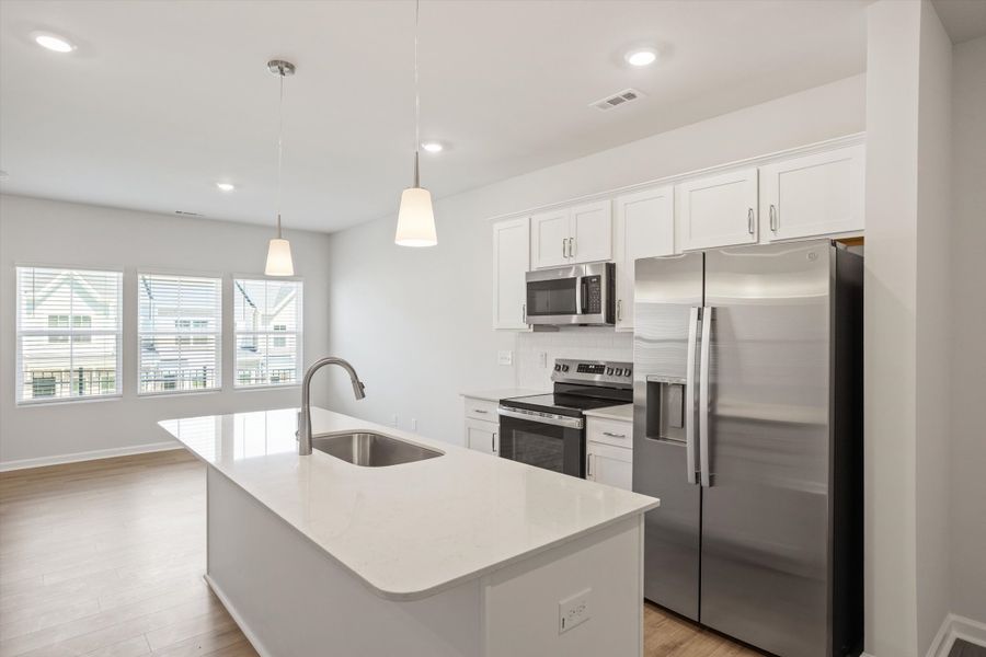 Furnished interior view inside a new home in Renaissance at White Oak, Garner (Image 10).