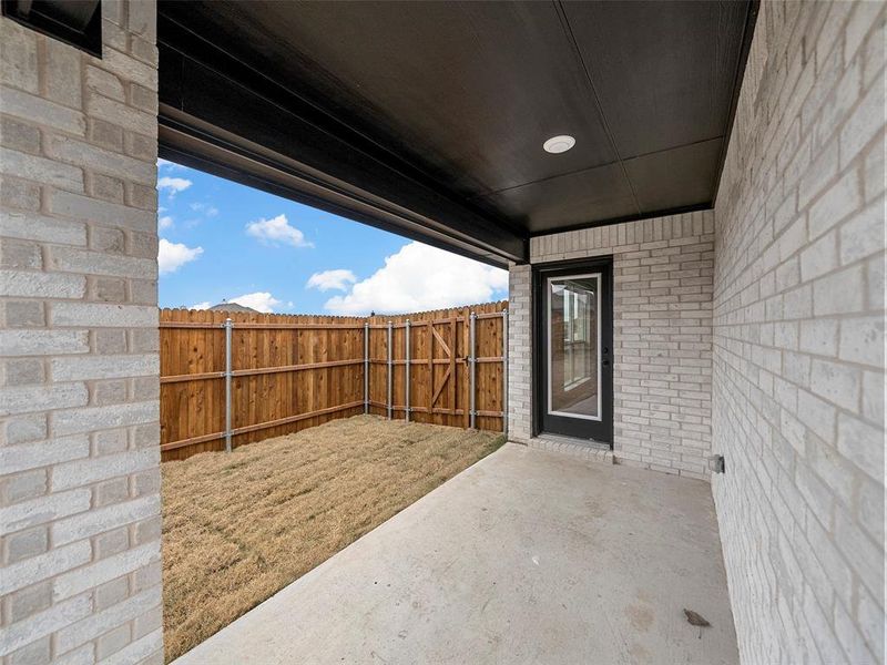 View of patio / terrace with fence