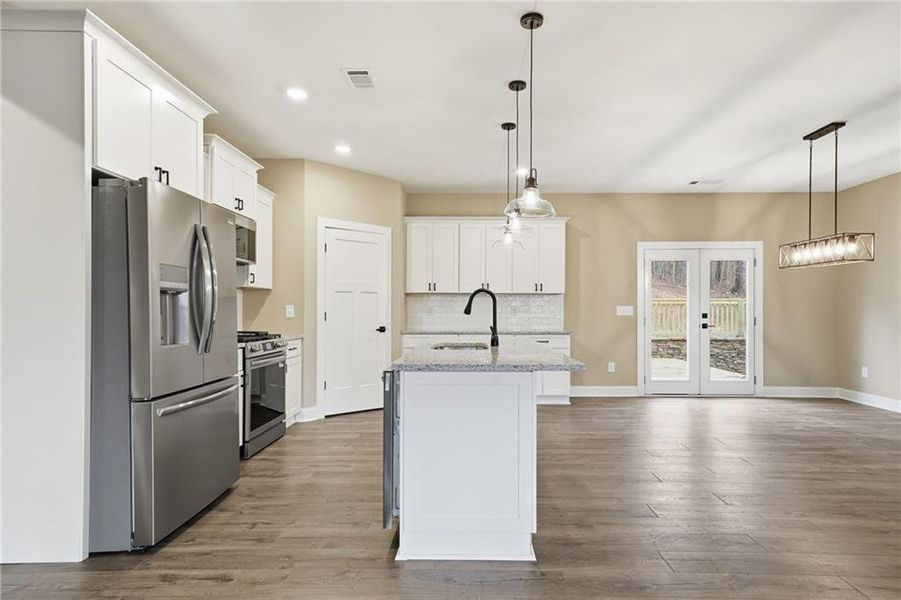 Furnished interior view inside a new home in , Ball Ground (Image 9).