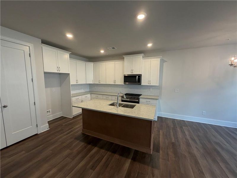 Furnished interior view inside a new home in , Marietta (Image 3).