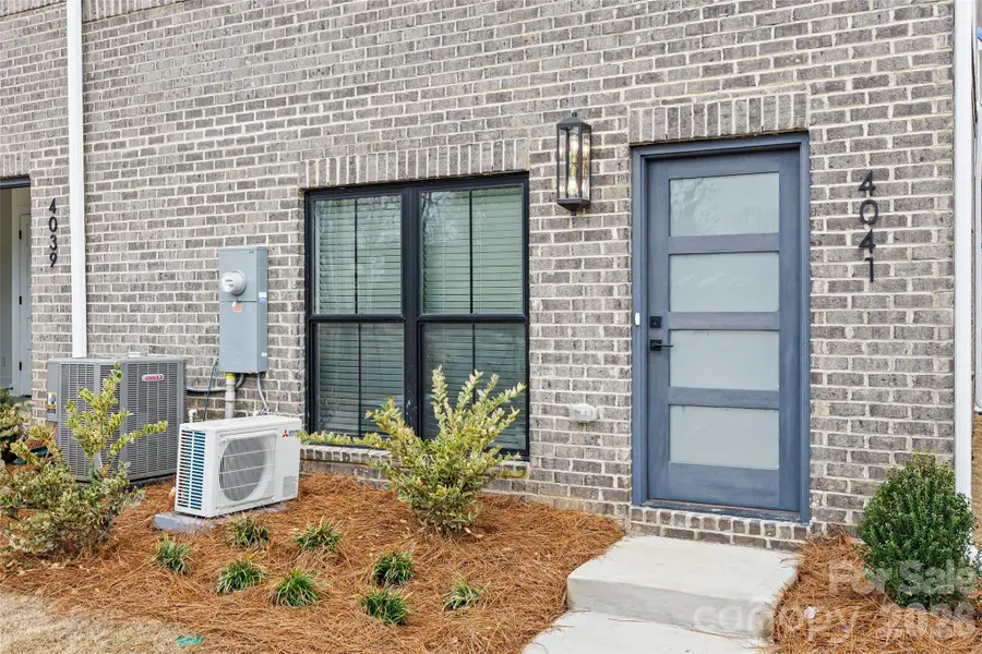 Exterior details and patio area of a home in , Charlotte (Image 3). Exterior details and patio area of a home in , Charlotte (Image 3).