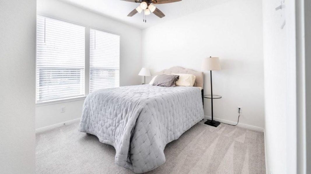 Furnished interior view inside a new home in , Alvin (Image 5).