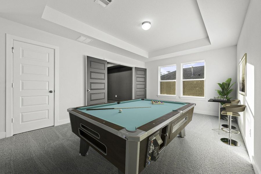 Virtually staged representative image. Features, specifications, selections and colors may vary.