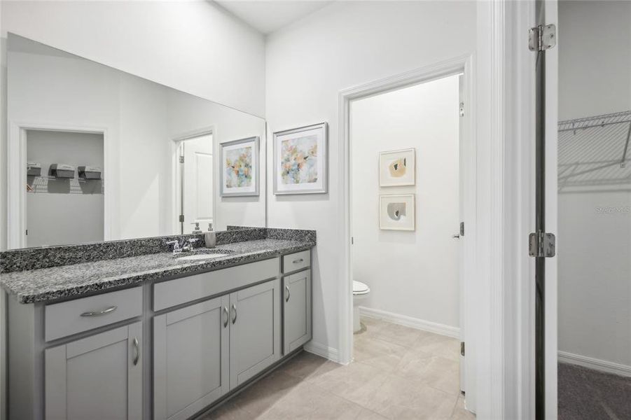 Furnished interior view inside a new home in Groves at Grand Island, Grand Island (Image 16).