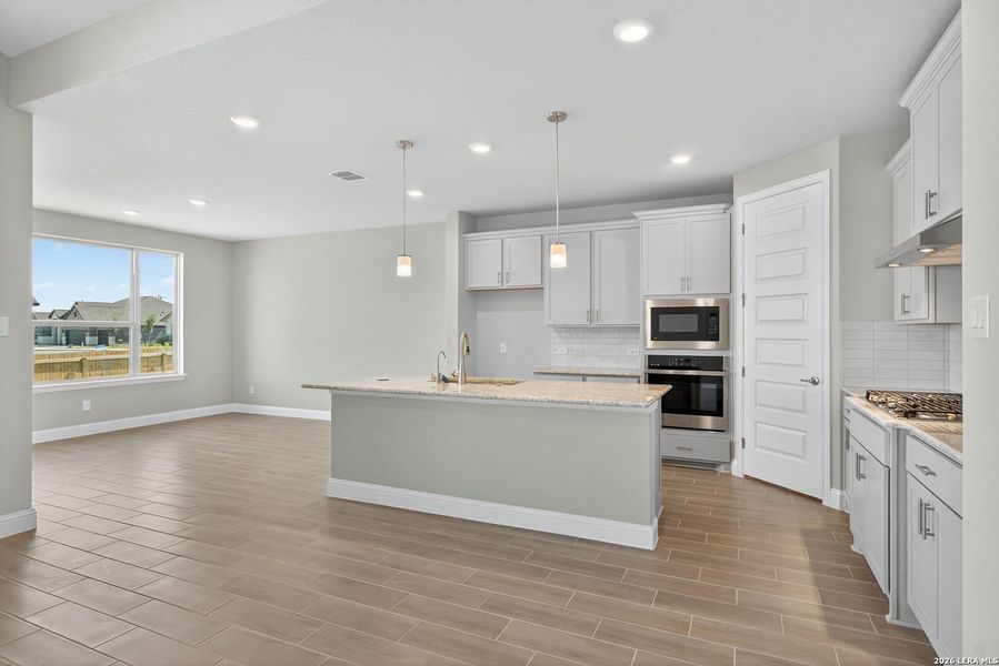Furnished interior view inside a new home in , Castroville (Image 4).