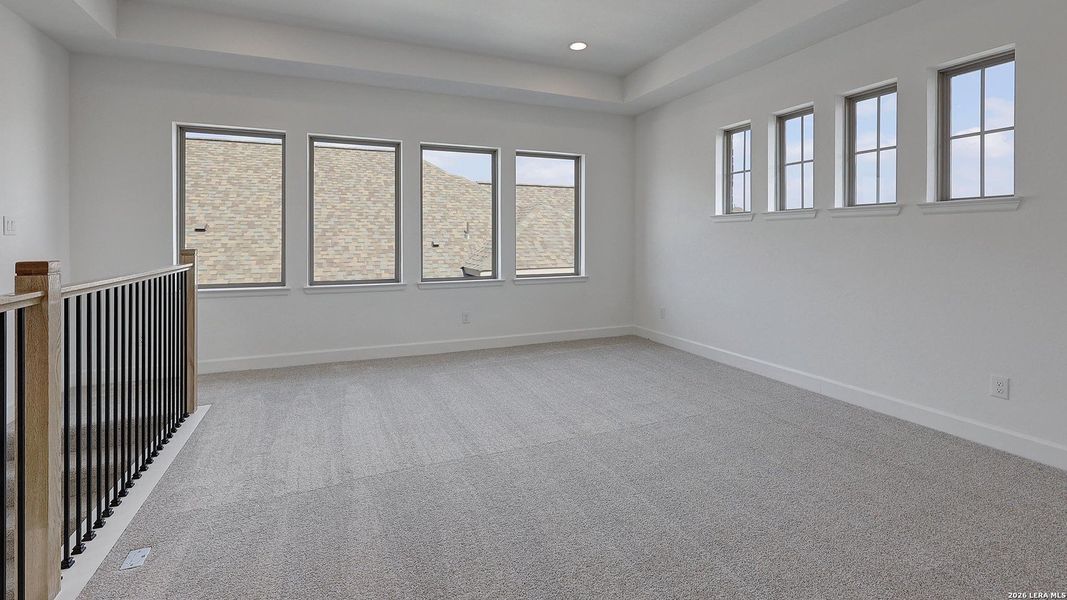 Spacious, unfurnished interior of a new home in Arcadia Ridge, San Antonio (Image 18). Spacious, unfurnished interior of a new home in Arcadia Ridge, San Antonio (Image 18).