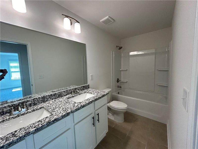 Furnished interior view inside a new home in Somerset at Riverbrook, Gainesville (Image 9).