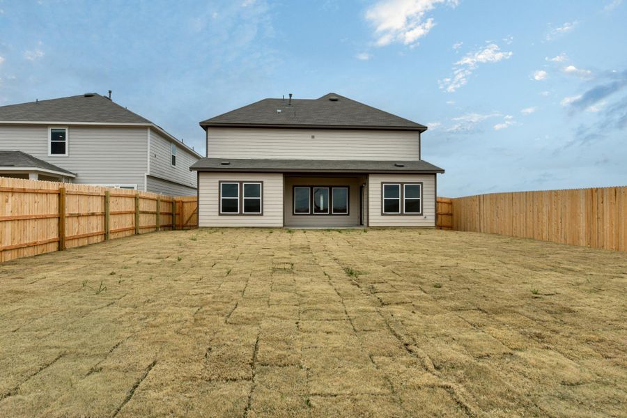 Representative exterior details of a home built from the Jordan by Ashton Woods in Hennersby Hollow, San Antonio (Image 3).