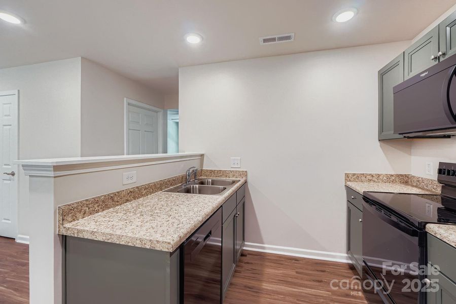 Furnished interior view inside a new home in , Charlotte (Image 10). Furnished interior view inside a new home in , Charlotte (Image 10).