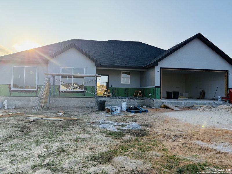 In-progress construction of a new home in , La Vernia, TX (Image 4). In-progress construction of a new home in , La Vernia, TX (Image 4).