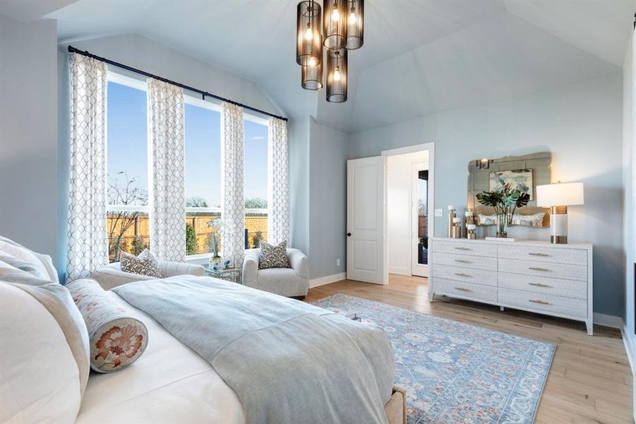 Furnished interior view inside a new home in Canyon Creek Estates, Sherman (Image 10). Furnished interior view inside a new home in Canyon Creek Estates, Sherman (Image 10).