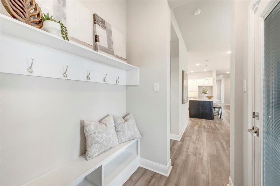 Furnished interior view inside a new home in Talia – Garden Series, Mesquite (Image 29).