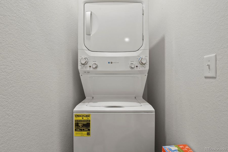 stackable washer and dryer