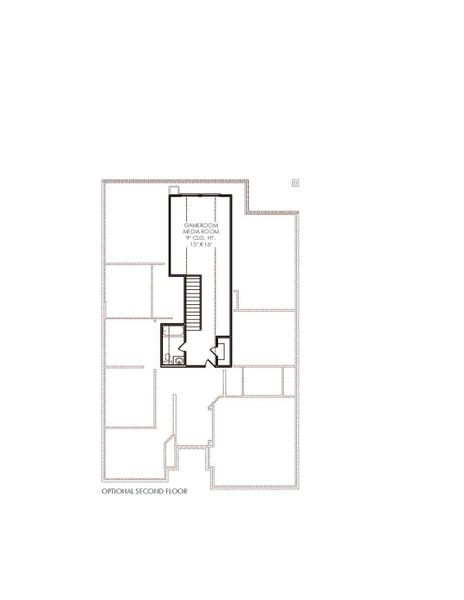 2D floor plan layout for the Gloster by Century Communities in Town Creek Crossing, Montgomery, TX (Image 3). 2D floor plan layout for the Gloster by Century Communities in Town Creek Crossing, Montgomery, TX (Image 3).
