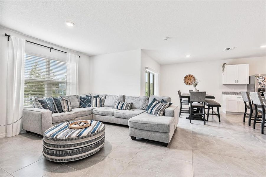 Furnished interior view inside a new home in , Deland (Image 22).