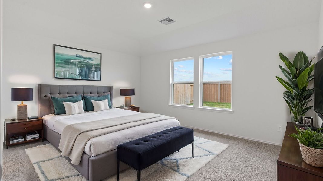 Furnished interior view inside a new home in Emberly, Beasley (Image 14).