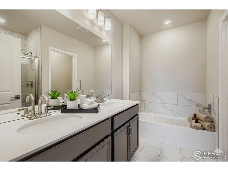 Furnished interior view inside a new home in Northfield, Fort Collins (Image 8).