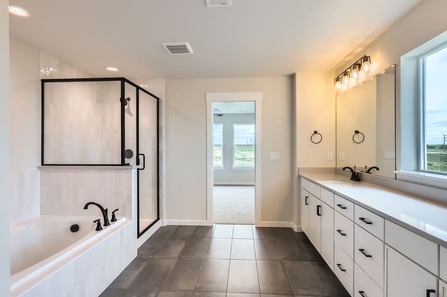 Plan V435 Representative Photo - Main Bathroom