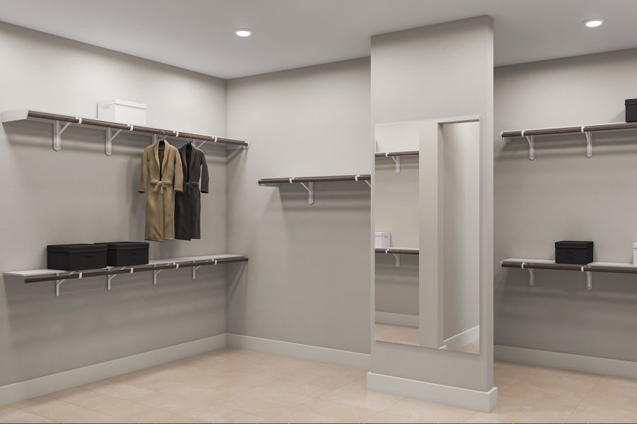 Representative furnished interior of a home built from the Camden by Tri Pointe Homes in Legacy Grove, Montgomery (Image 18).