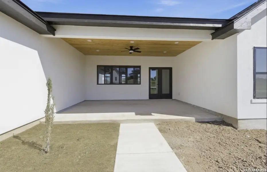 Exterior details and patio area of a home in , Bandera (Image 30).