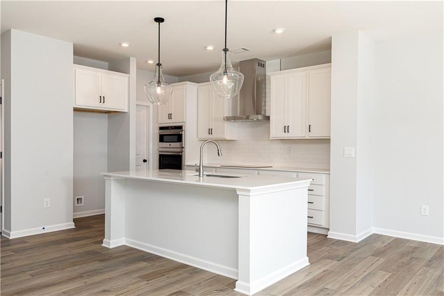 Furnished interior view inside a new home in Riverside Ridge, Lawrenceville (Image 4).