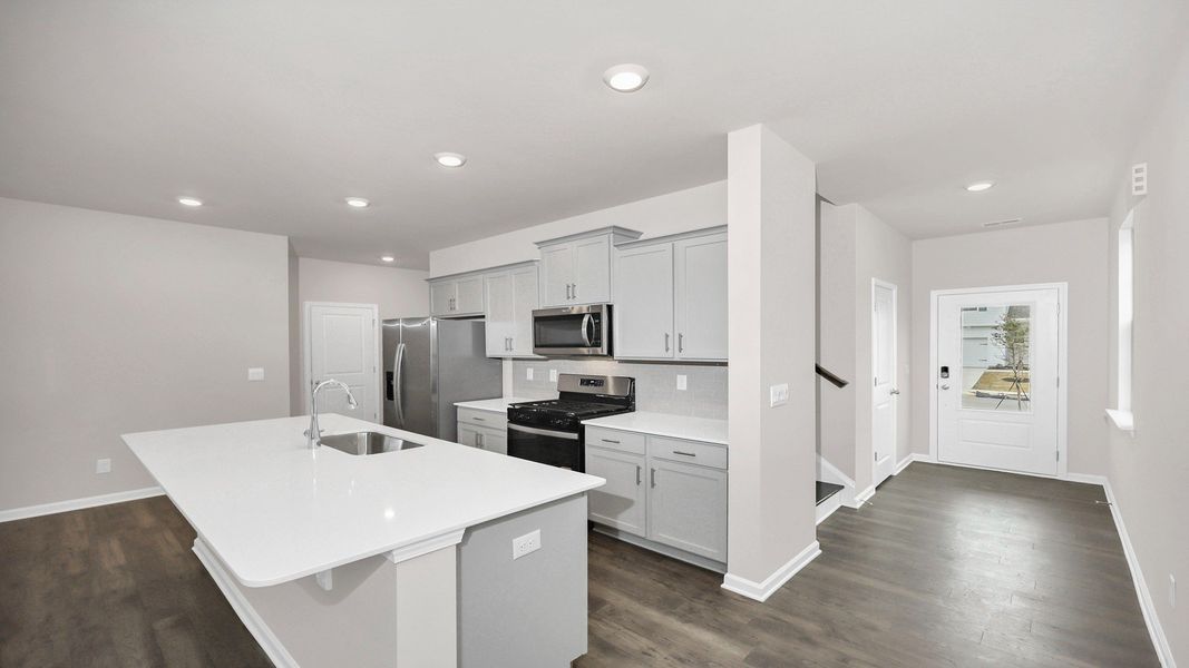 Furnished interior view inside a new home in Livingston Woods, Irmo (Image 6).