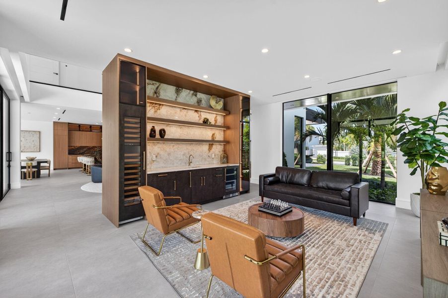 Furnished interior view inside a new home in , Fort Lauderdale (Image 42). Furnished interior view inside a new home in , Fort Lauderdale (Image 42).