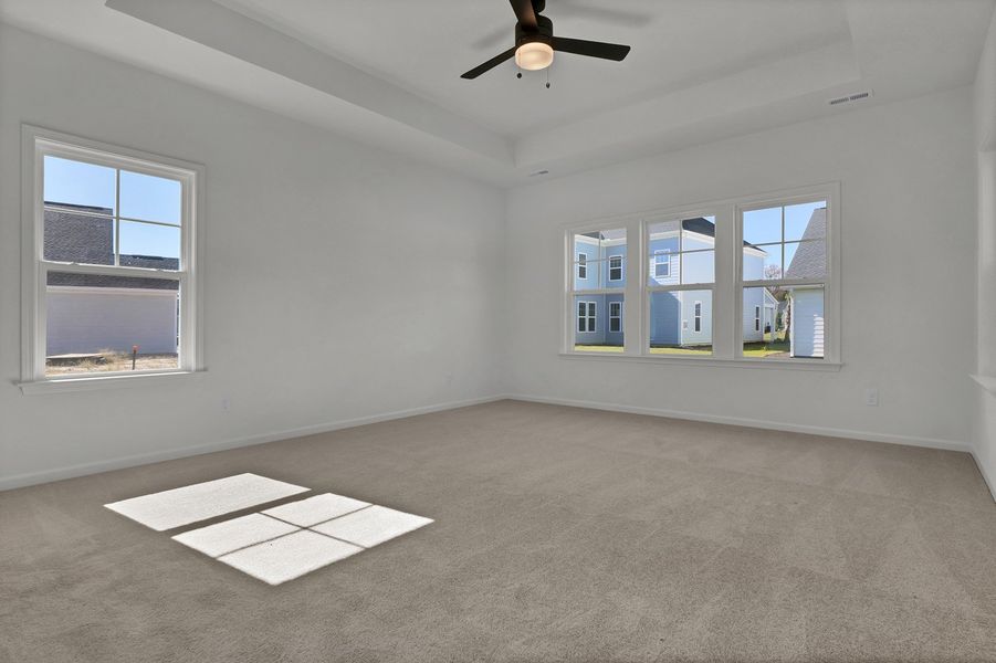 Spacious, unfurnished interior of a new home in Grand Park, Leland (Image 17).