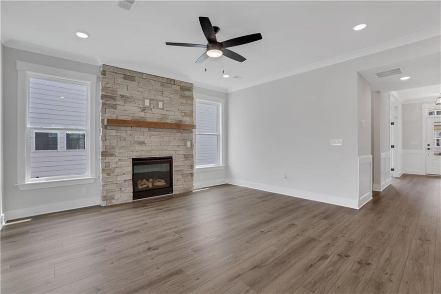 Spacious, unfurnished interior of a new home in Marble Tree, Ball Ground (Image 20).