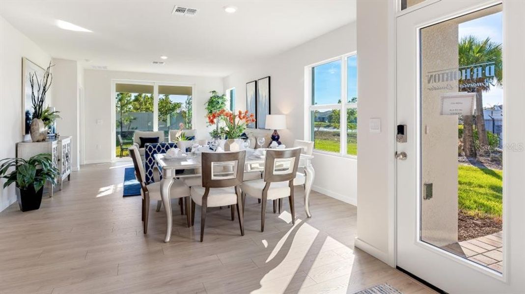 Furnished interior view inside a new home in Sea Cove, Punta Gorda (Image 7).