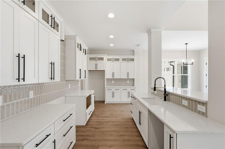 Furnished interior view inside a new home in , Dawsonville (Image 18).