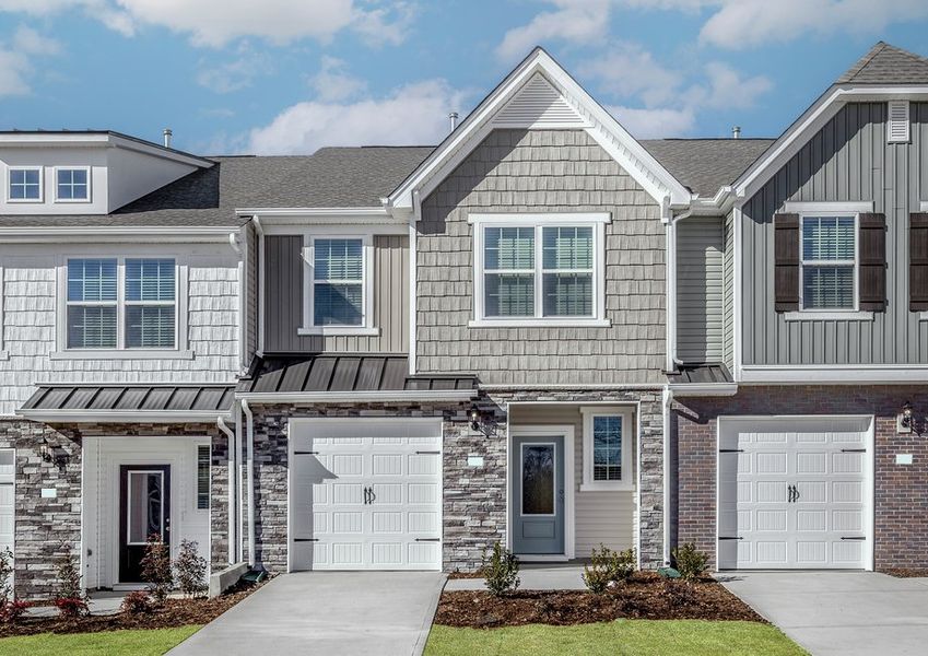 The exterior of the Beech has beautiful stone detailing The exterior of the Beech has beautiful stone detailing