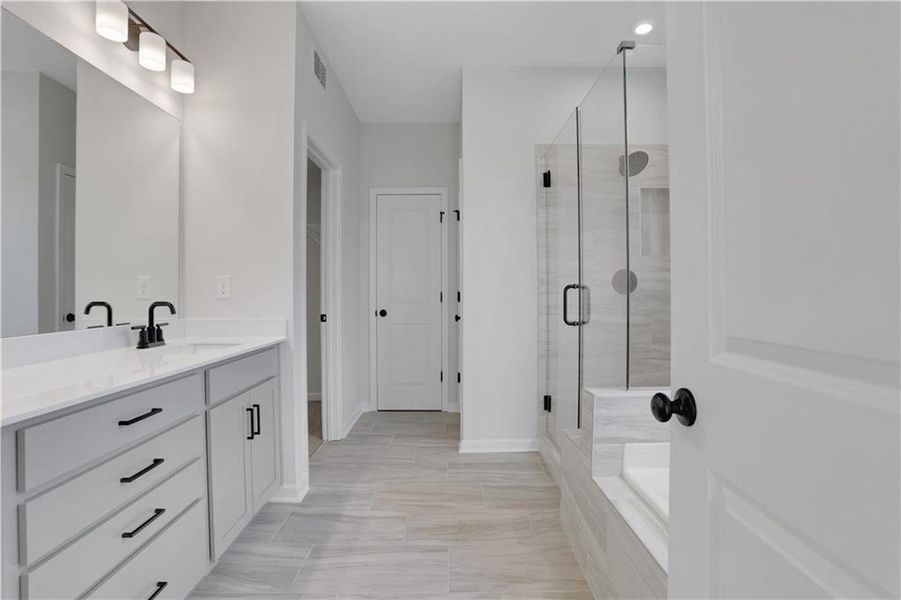 Furnished interior view inside a new home in , Powder Springs (Image 7).