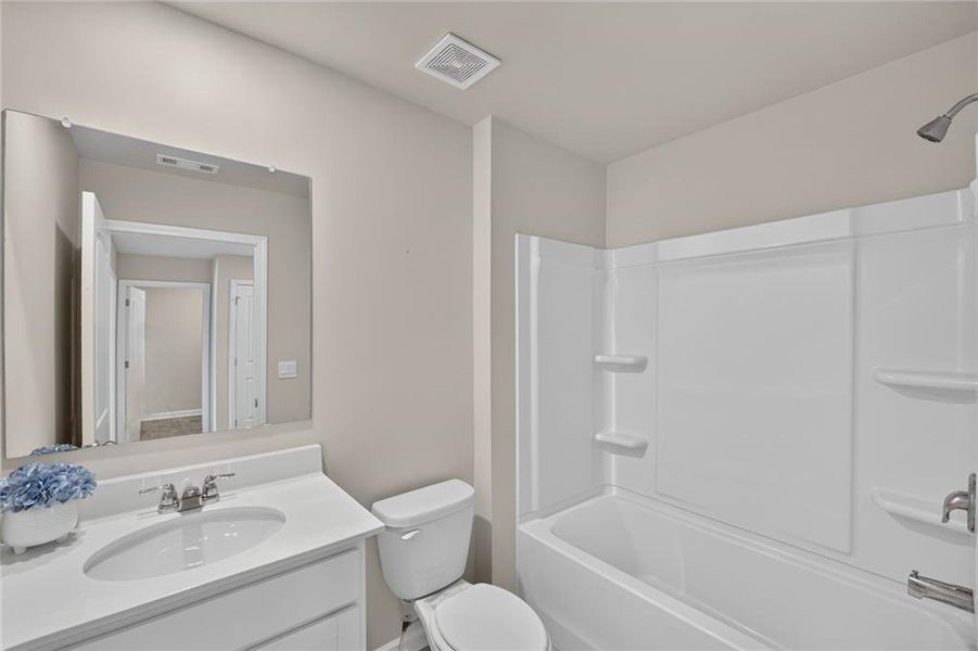 Furnished interior view inside a new home in , Buford (Image 11). Furnished interior view inside a new home in , Buford (Image 11).