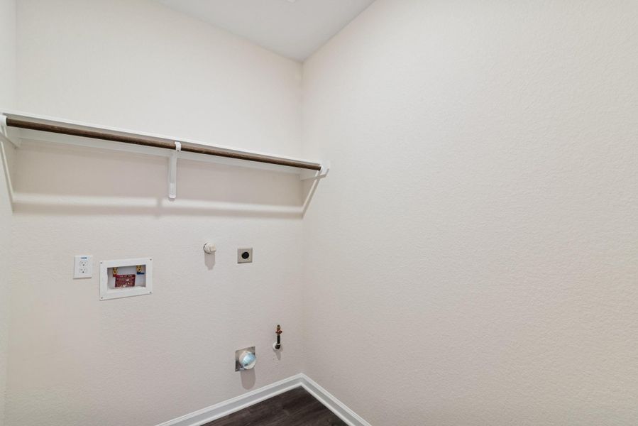 The Crawford- Utility Room. Home under construction, photo used for illustrative purposes only, colors and options will vary.