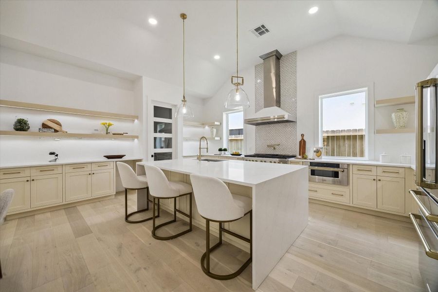 Furnished interior view inside a new home in , Houston (Image 25).
