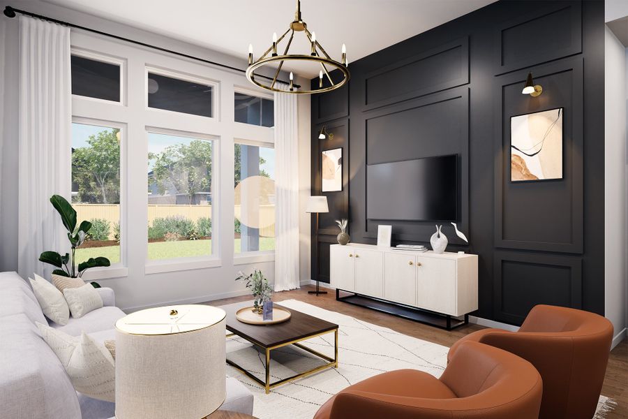 The Lavendar - Family Room