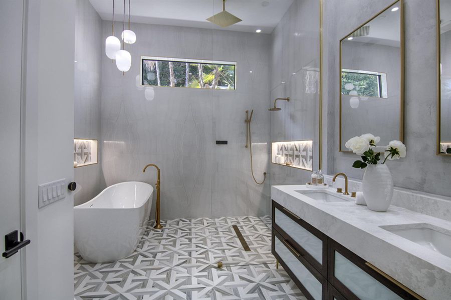 Furnished interior view inside a new home in , Wellington (Image 43).