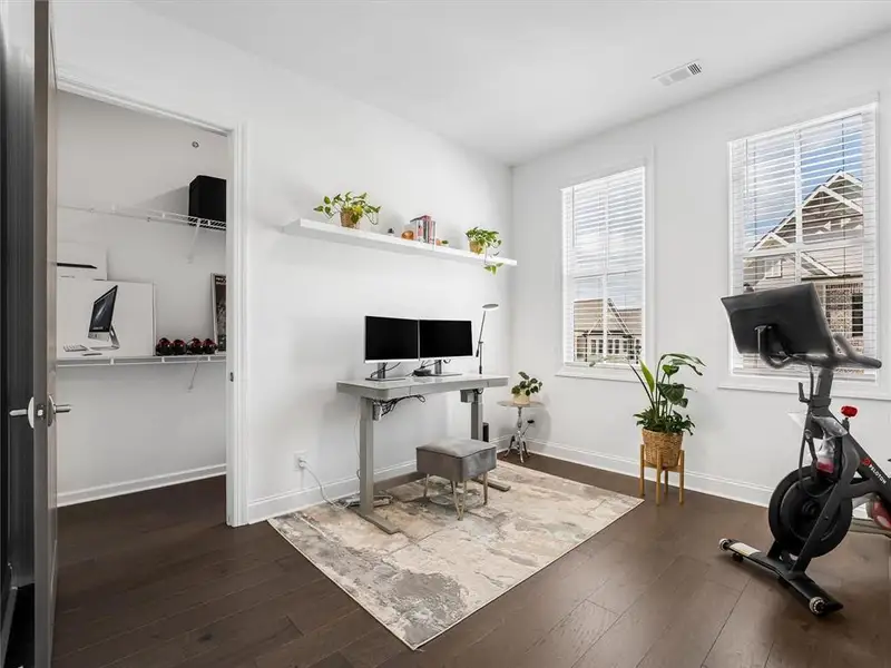 Furnished interior view inside a new home in , Norcross (Image 30).
