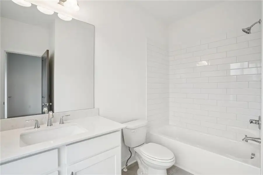 Furnished interior view inside a new home in Palisades Townhomes, Cumming (Image 4).