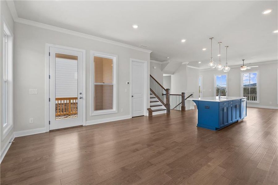 Spacious, unfurnished interior of a new home in Palisades Single Family, Cumming (Image 31).
