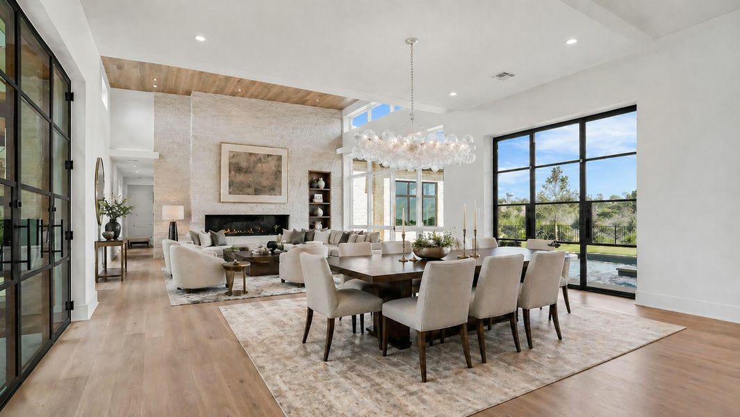 Furnished interior view inside a new home in , Horseshoe Bay (Image 6). Furnished interior view inside a new home in , Horseshoe Bay (Image 6).