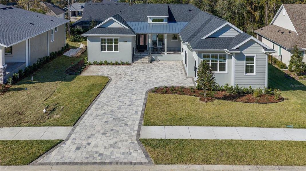Front exterior of a new home in , Brooksville, FL, highlighting curb appeal (Image 34). Front exterior of a new home in , Brooksville, FL, highlighting curb appeal (Image 34).