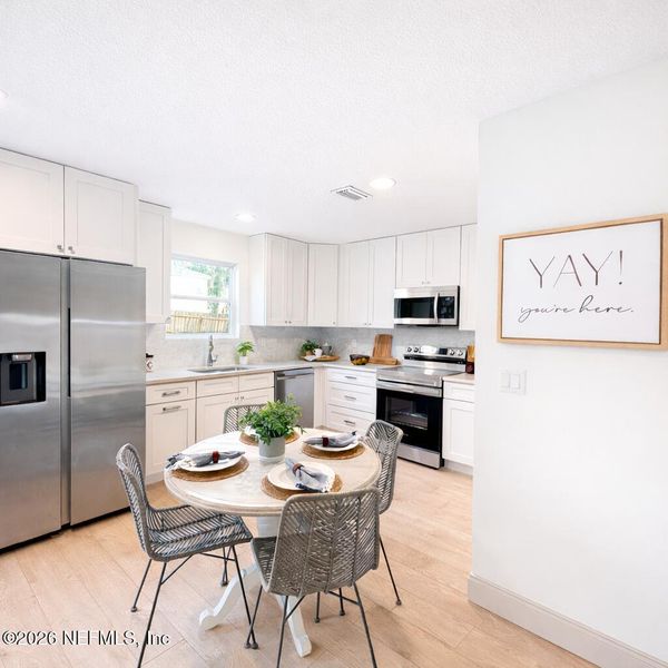 Furnished interior view inside a new home in , Jacksonville (Image 3).