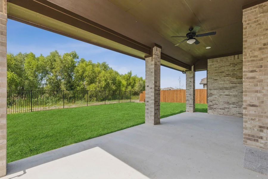Representative exterior details of a home built from the Avalon by Chesmar Homes in Oaks of North Grove, Waxahachie (Image 2). Representative exterior details of a home built from the Avalon by Chesmar Homes in Oaks of North Grove, Waxahachie (Image 2).