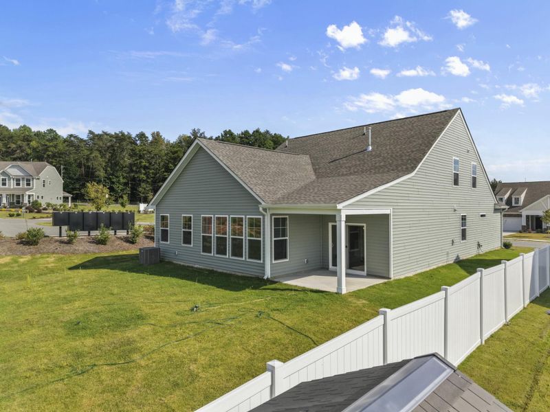 Front exterior of a new home in Hopewell Garden, Winston-Salem, NC, highlighting curb appeal (Image 21).