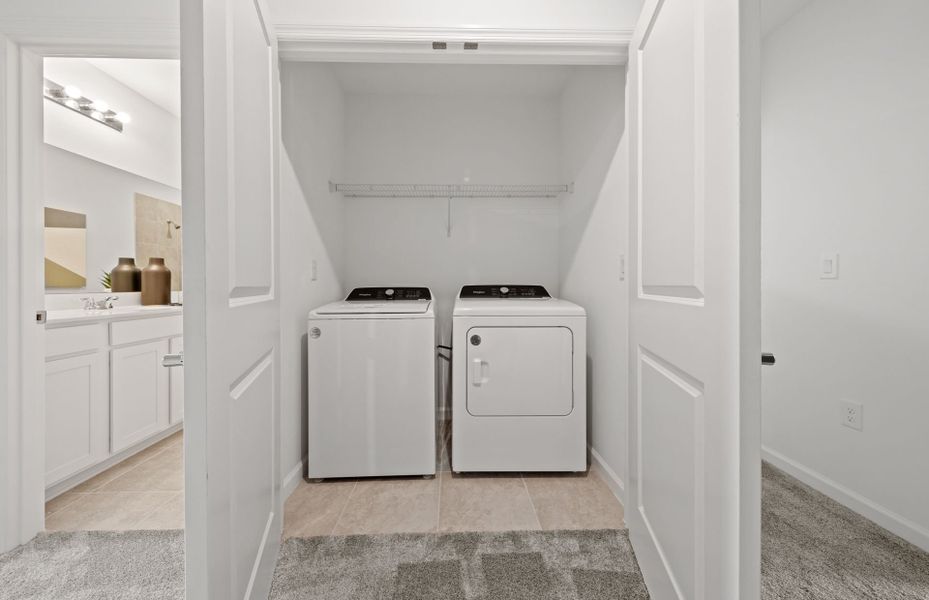 Furnished interior view inside a new home in Sawgrass at Coral Lakes, Cape Coral (Image 9).